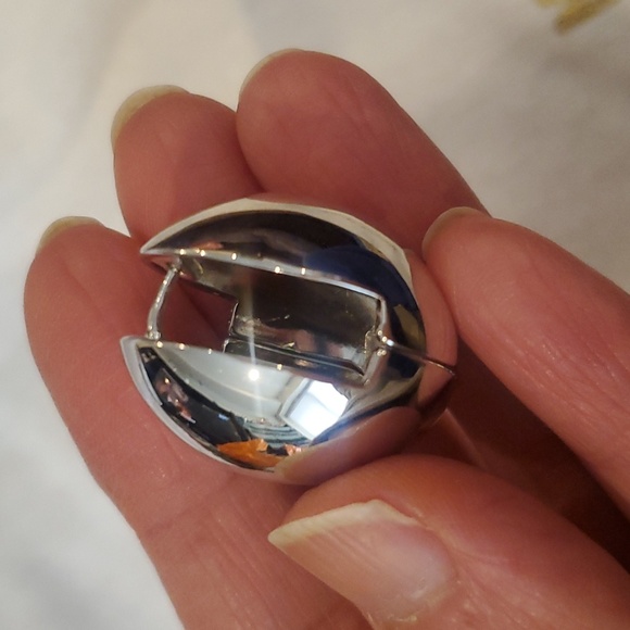 Egg shape earrings - Picture 4 of 7